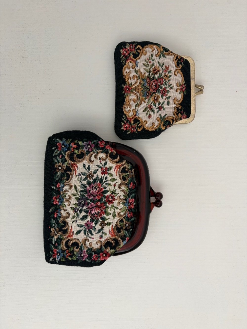 Vintage Flower Coin Purses (Set of 2) - Picture 3 of 4